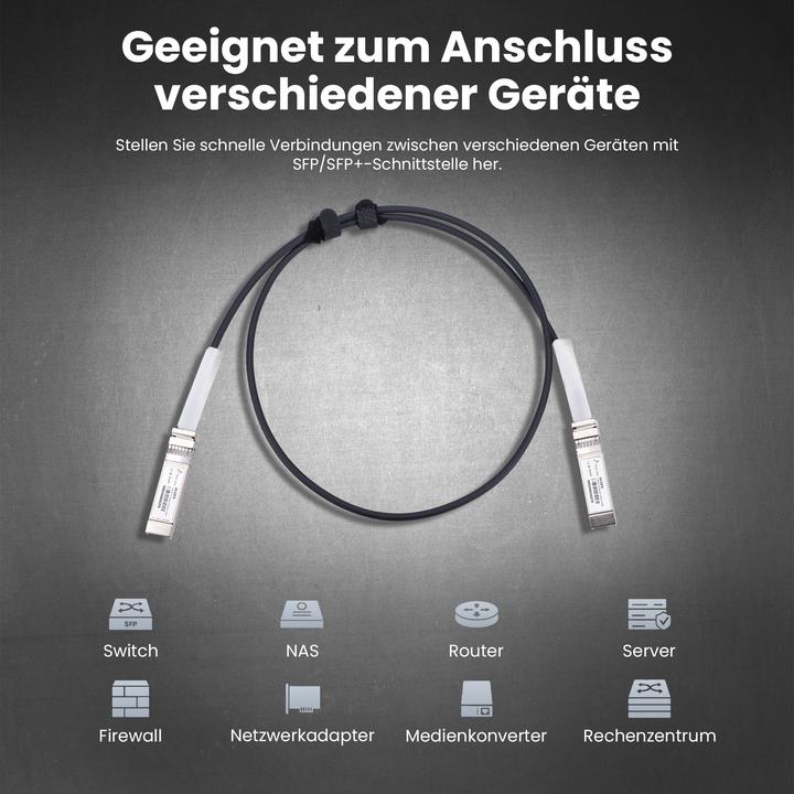 Actual product image Extralink DAC SFP+ | SFP+ DAC Cable |,, AWG30