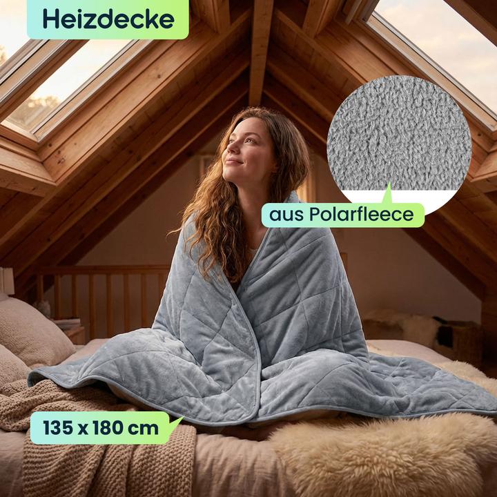 Actual product image Ideoon Electric blanket (180 x 135 cm)
