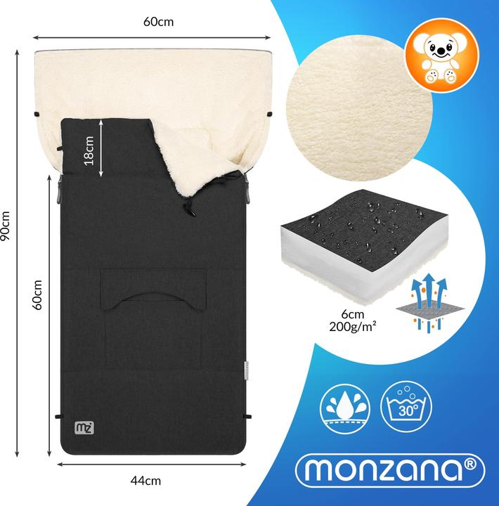 Image du produit Monzana Couvre-pieds pour bébé