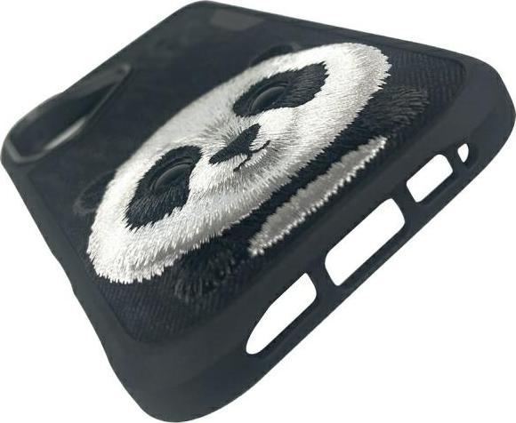 Actual product image Mocco Nimmy case iPhone 16 6.1" black Big Eyed Pet 2.0 Panda (Apple iPhone 16)