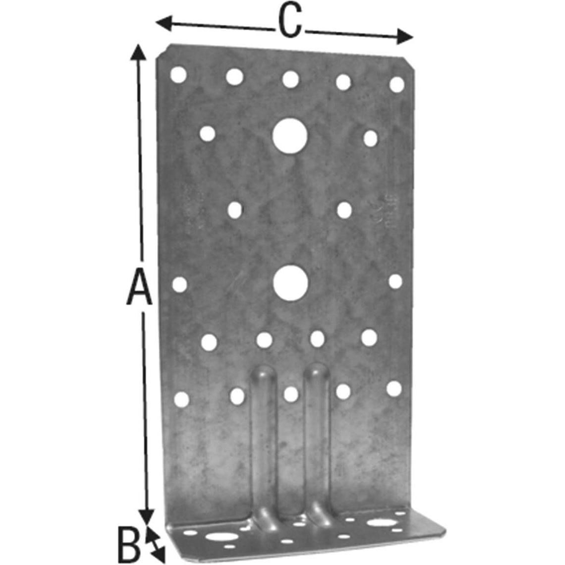 Simpson Sst, Baubeschläge + Holzverbinder, Holzverbinder (Winkelverbinder, 25 Stk.)