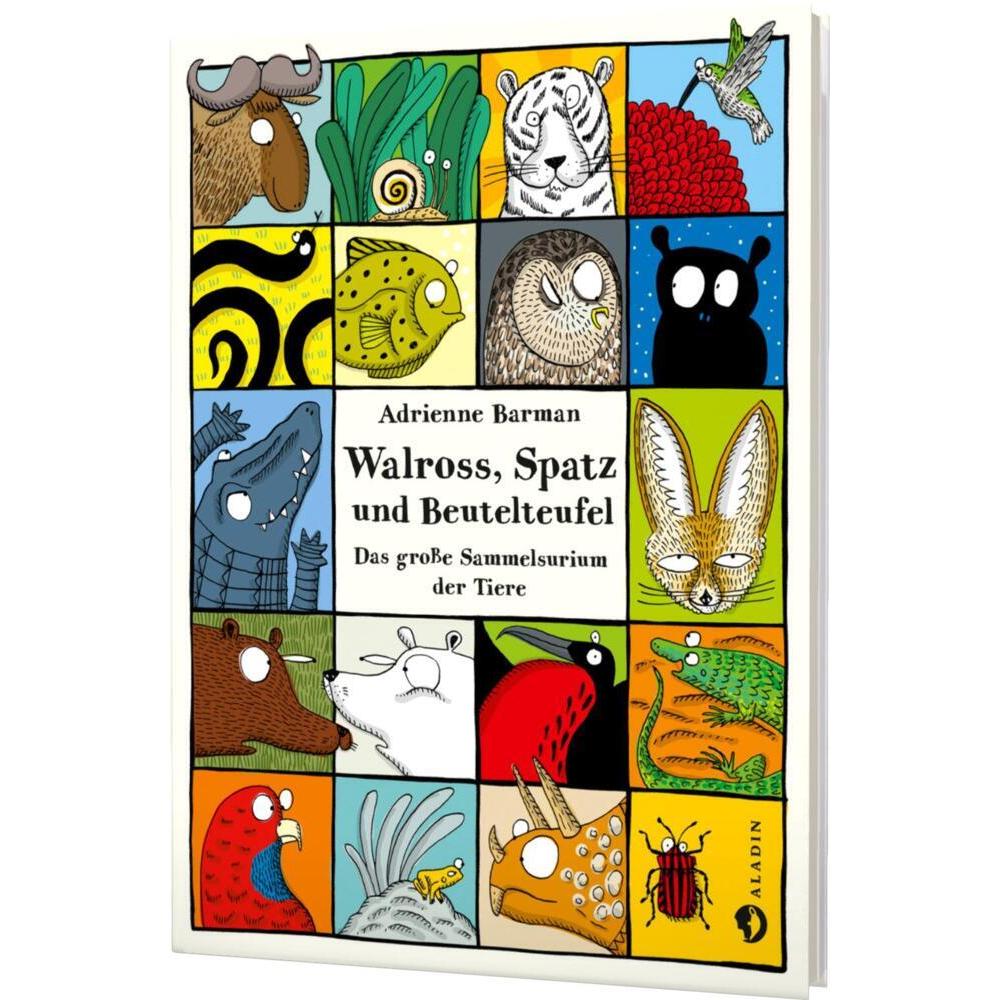 Walross, Spatz und Beutelteufel, Kinderbücher von Adrienne Barman, Susanne Schmidt-Wussow