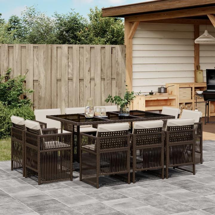 Produktbild vidaXL Garten Essgruppe (165 x 106 x 73 cm)