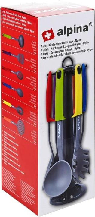 Actual product image Alpina Garden Kitchen tools with holder (7 pieces)