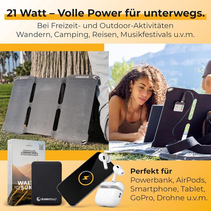 Produktbild Sunny Bag Sunbooster (21 W, 0.66 kg)
