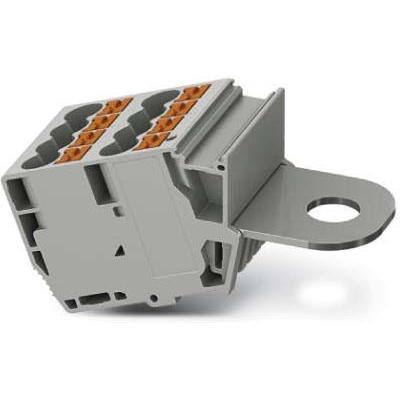 Phoenix Contact Morsetto 1017450 AGK PT 8X6/M10 Contenuto: 10 pezzi., Cavo + Spina elettrica, Grigio