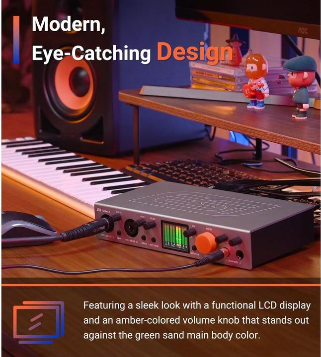 Actual product image ESI Audiotechnik Amber i4 (USB)