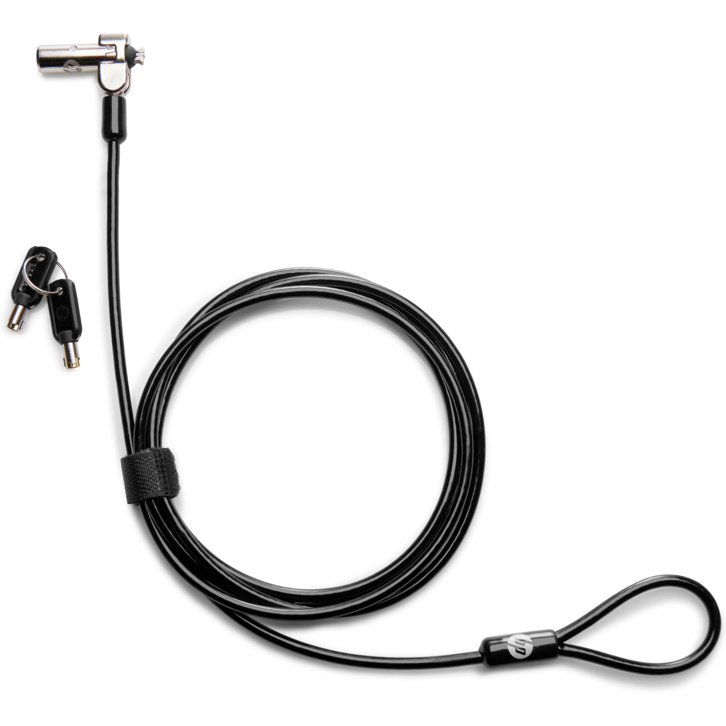 HP Nano Lock, Notebook Security, Schwarz