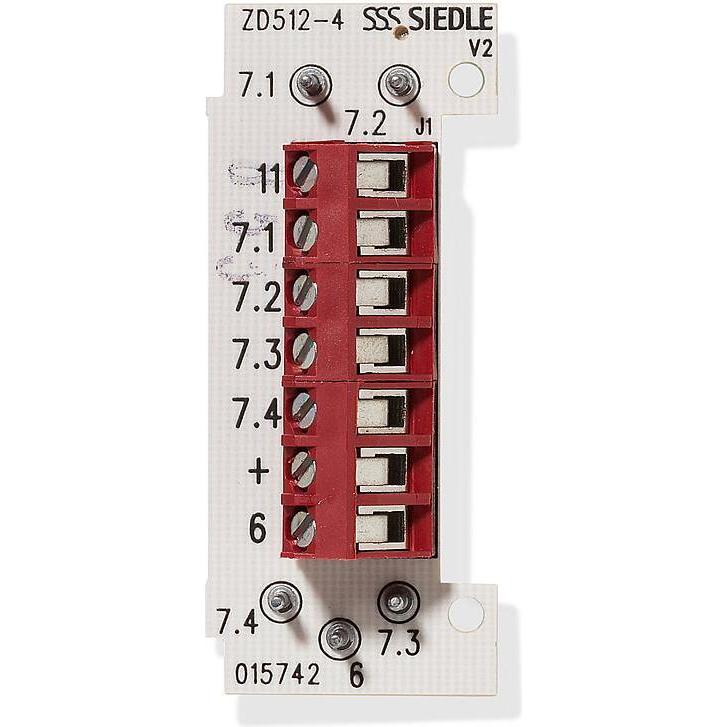 Siedle, Accessori sicurezza degli edifici, ZD 512-4