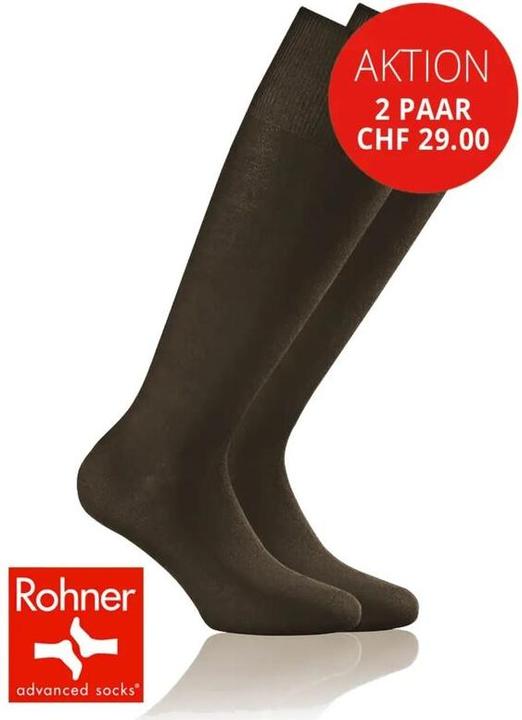 Produktbild Rohner Sommer Kniesocken (2er Pack, 39 - 40)