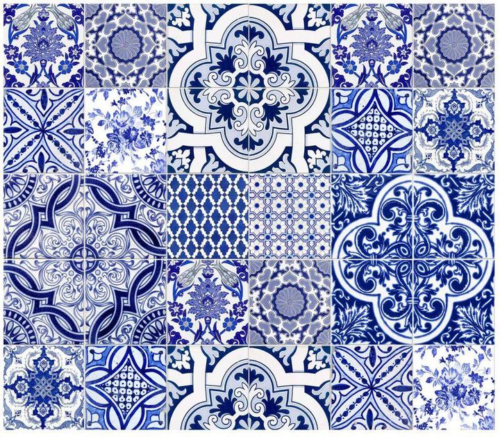 Produktbild Trenddeko portugiesische Kacheln