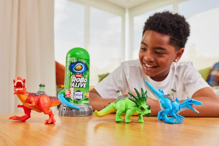 Produktbild Roboalive ROBO ALIVE-DINO DNA-DINO DNA PLAYSET,S1,TUBE,8PC