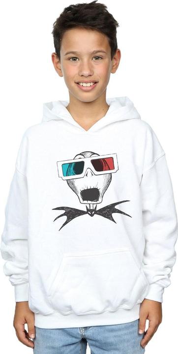 Produktbild Disney Nightmare Before Christmas Jack Skellington 3D Glasses Kapuzenpullover Jungen (152, 158)