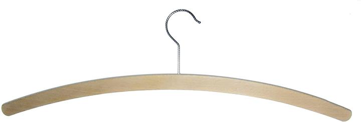 Actual product image Hagspiel Beech wood coat hanger, 90 pcs,raw, standard (90 x)