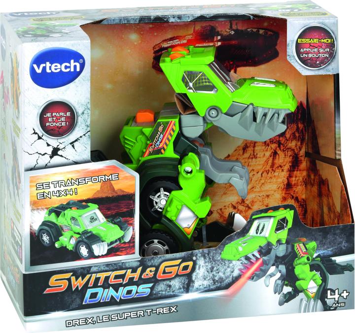 Immagine prodotto VTech Switch & Go Dinos - Drex, le super T-Rex
