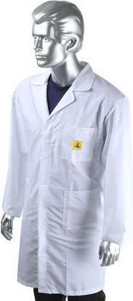 Produktbild RS PRO ESD Unisex Lab Coat, Medium (M)