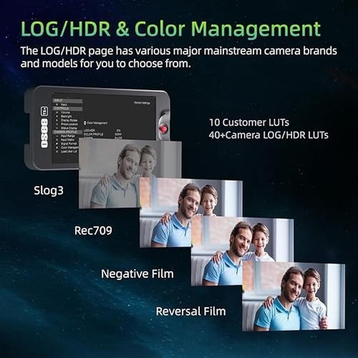 Actual product image Osee Monitor 5.5 inch 4K-HDMI - 1000 Nits (T5-PLUS) (26T5PLUS000000) (5.50", 4K)