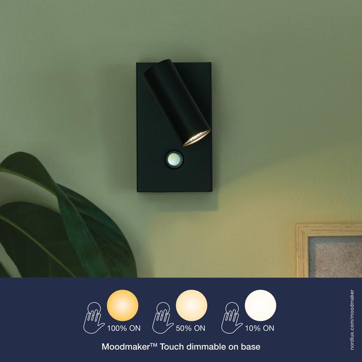 Produktbild Nordlux Omari, Wandleuchte, Schwarz (320 lm)