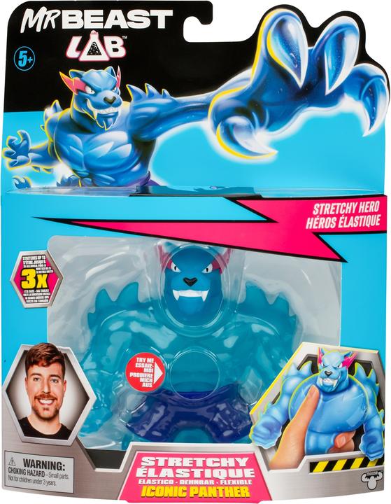 Image du produit Moose Mr. Beast Lab Goo Jit Trop Figure extensible Iconic Panther