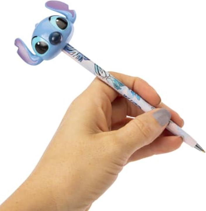 Immagine prodotto Lilo & Stitch Penna e Topper (Blu, Nero, rosa chiaro)