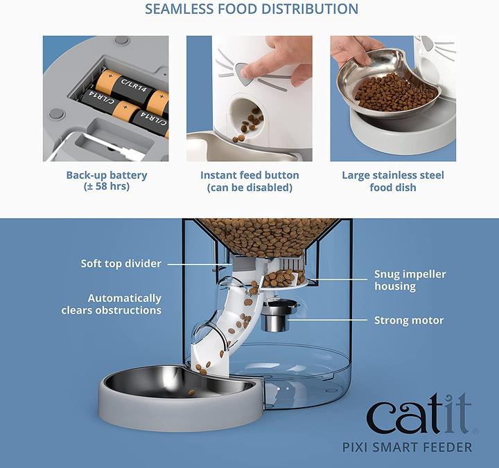 Actual product image Catit Pixi Smart automatic feeder for cats (2.90 l)