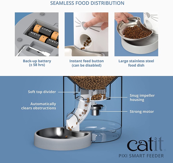 Produktbild Catit Futterautomat für Katzen (2.90 l)