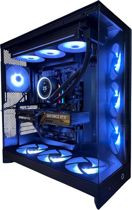 Avlano VENOM BLACK AMD EDITION, High-End Gaming PC, RX 9070 (1000 GB, 96 GB, AMD Ryzen 5 9600X, Radeon RX 9070, Radeon RX 9070 XT)