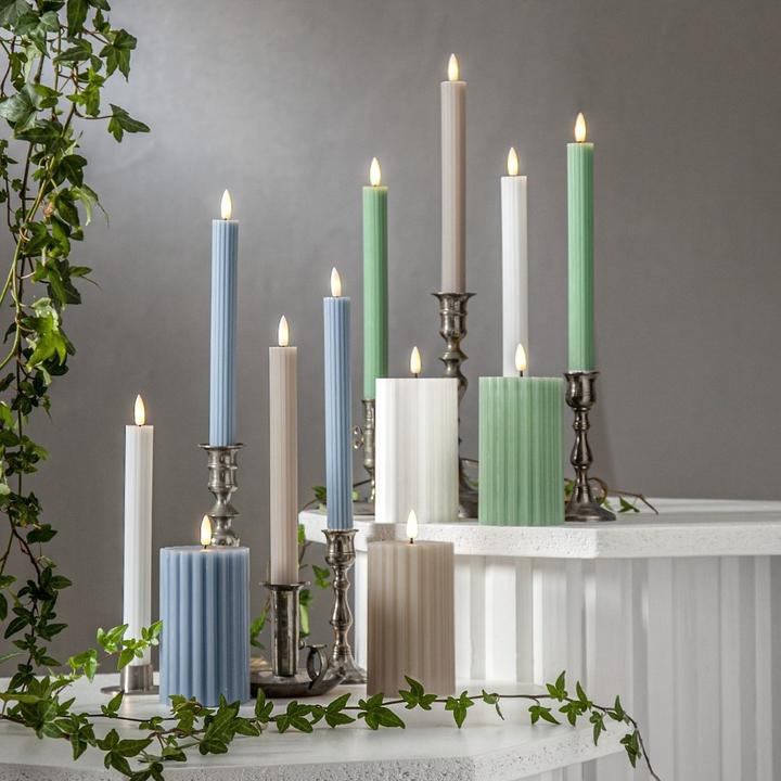 Actual product image Star Trading LED Pillar Candle Flame Stripe (1 x)