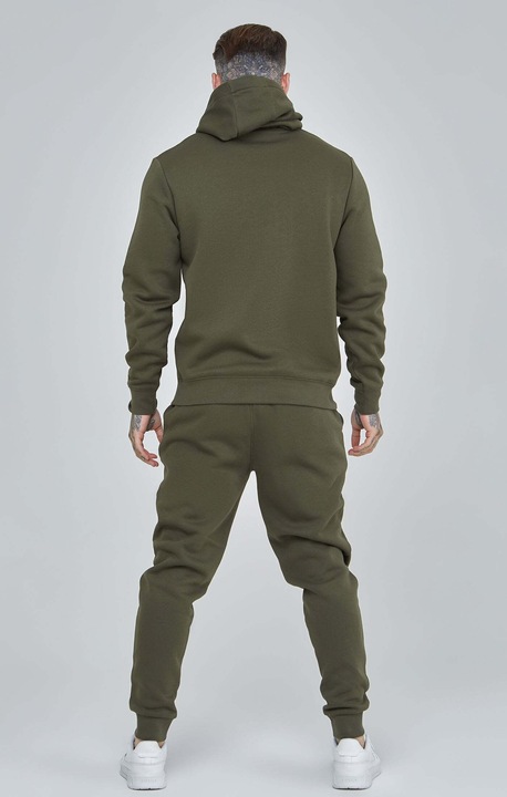 Image du produit Siksilk Sweat à capuche Kaki Essential Overhead Hoodie (L)