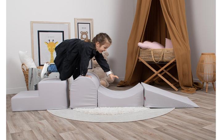 Image du produit Knorrtoys Spielblöcke soft - "Grau"/4tlg. (Fauteuil pour enfants)