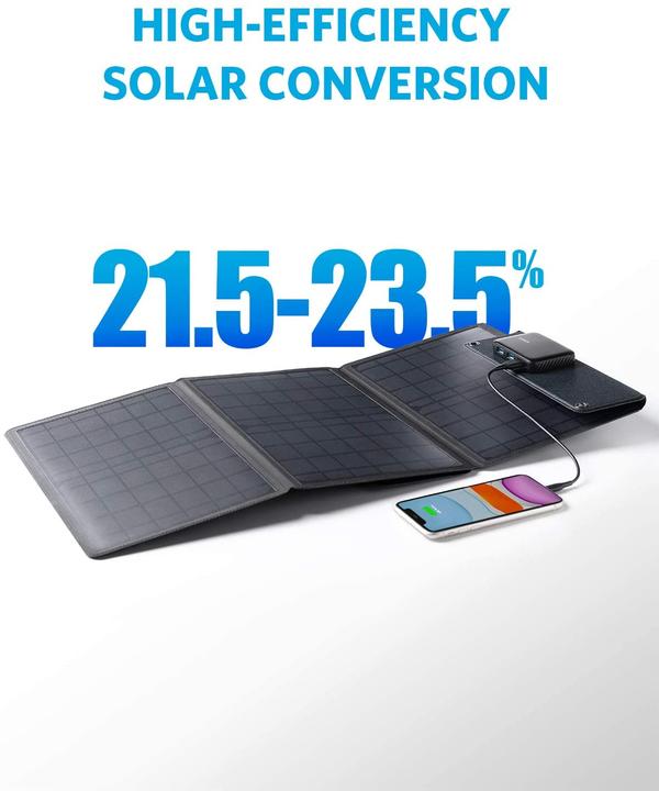 Actual product image Anker Solar charger (24 W, 1.20 kg)