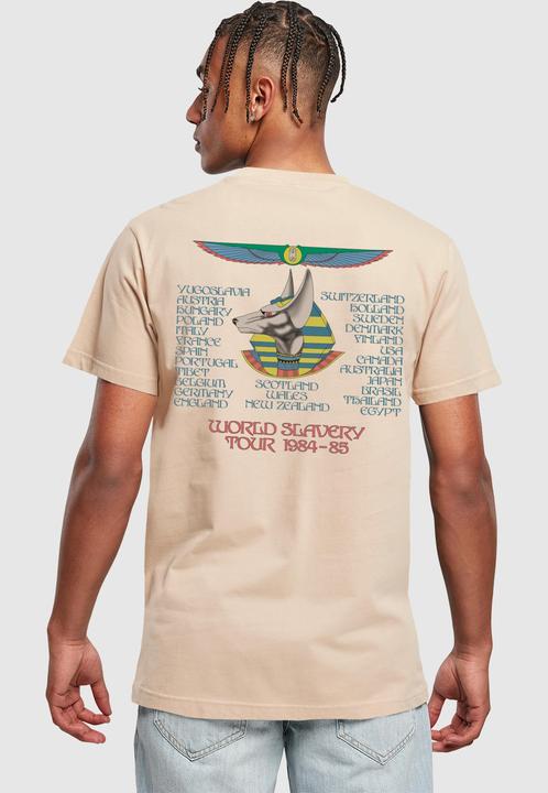 Actual product image Merchcode Powerslave - World Slavery Tour Egpyt T-Shirt - 190097 (XL)
