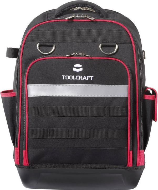 Actual product image Toolcraft 45528TC Profi Werkzeugrucksack bestückt (B x H x T) 35 x 45 x 23 cm (27 pieces)