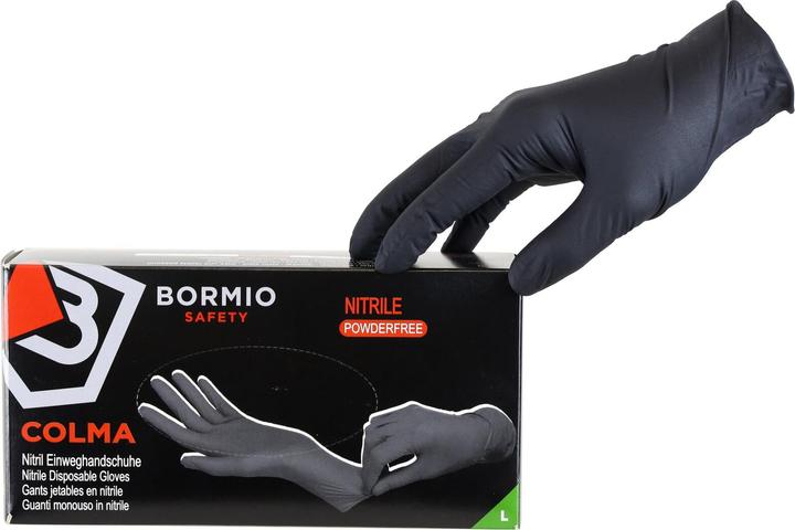 Actual product image Bormio Disposable nitrile gloves (XL)