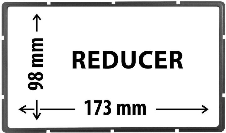 Actual product image Phonocar Kit Radioblende glänzend schwarz Ford