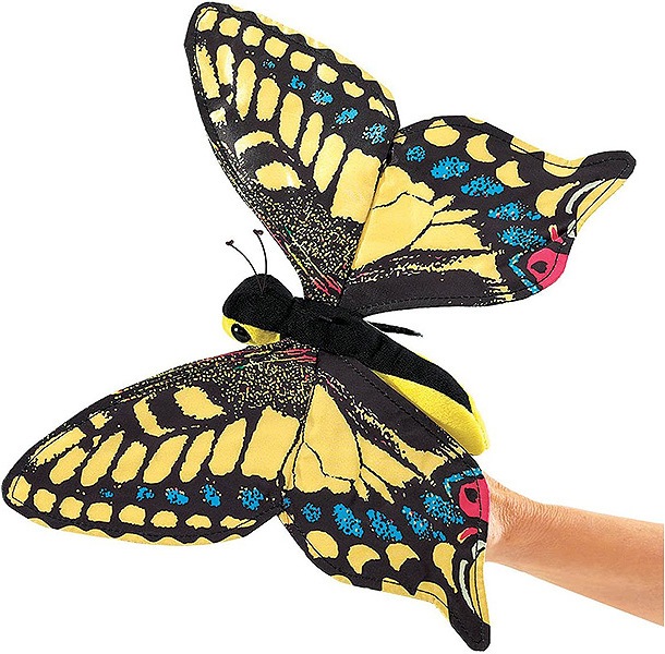 Produktbild Folkmanis Handpuppe Schmetterling