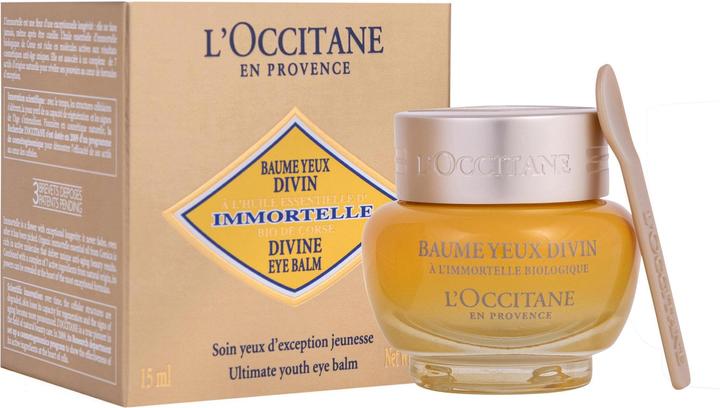 Produktbild L'Occitane Immortelle Divine Augenbalsam (Augenpflege Crème, 15 ml, Tag)