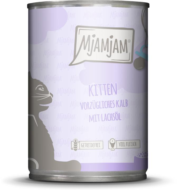 Produktbild Mjamjam Katzen-Nassfutter (Welpe + Kitten, 400 g)