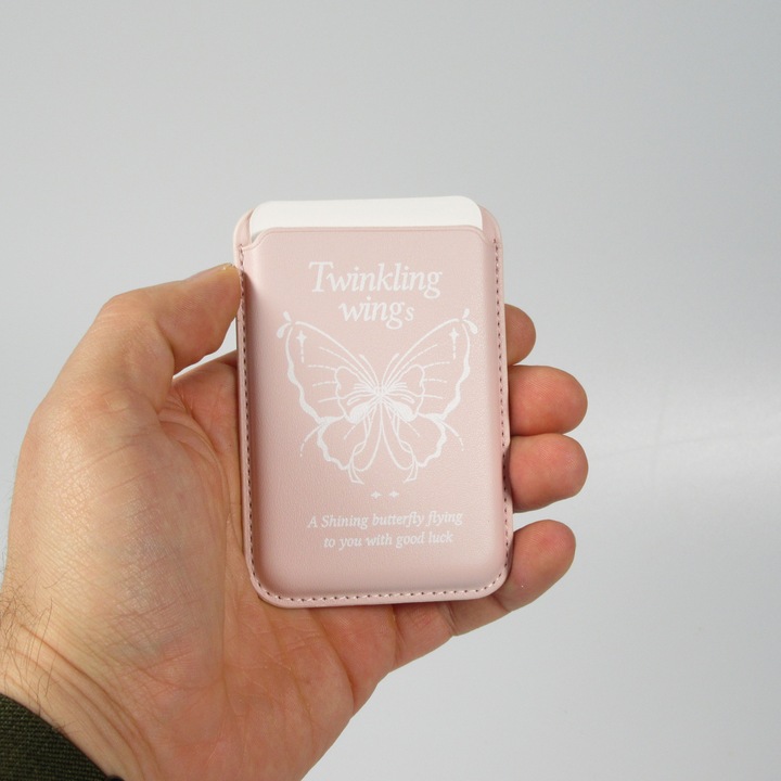 Produktbild PhoneLook Premium magnetischer Kartenhalter mit starker Haftung Kompatibel mit Apple MagSafe Design nr 4 (Apple iPhone X)