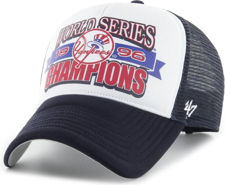 Actual product image 47 Brand Mesh Trucker Cap - Foam Champ New York Yankees