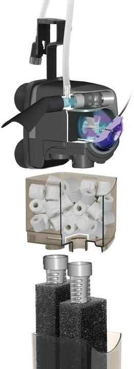 Image du produit Aquael 107403 Filtre pour aquarium (300 l, Filtres internes, Eau salée, Eau douce)