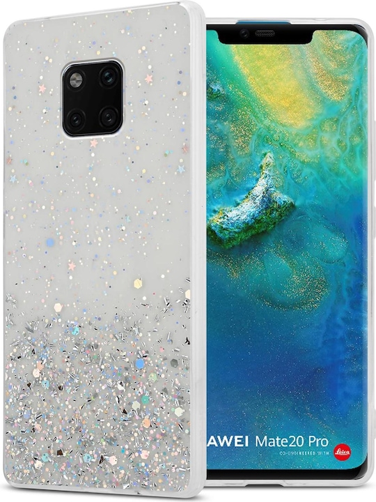 Actual product image Cadorabo TPU cover sparkling glitter (Mate 20 Pro)