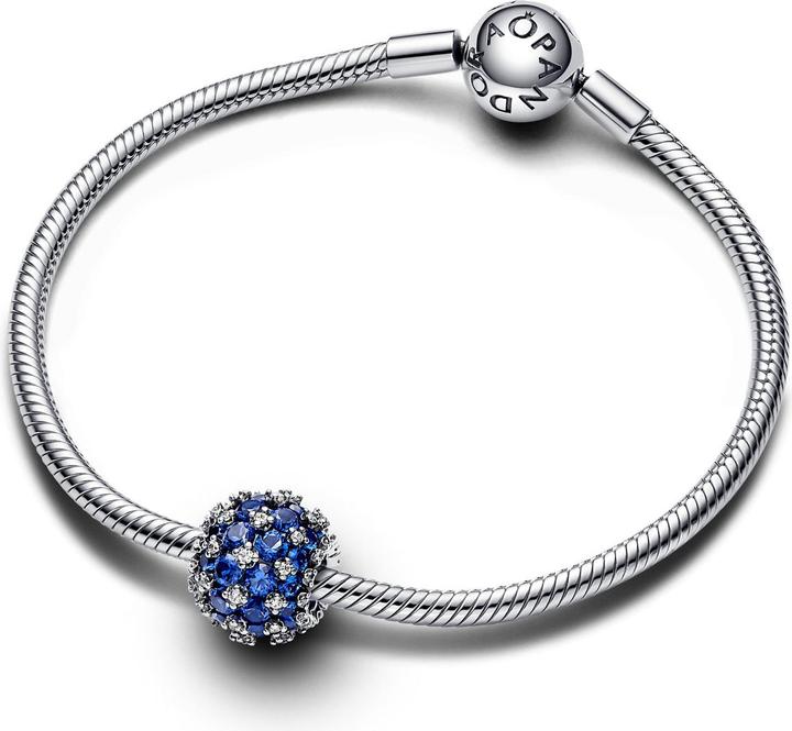 Immagine prodotto Pandora Charm Pavé rotondo scintillante blu (Argento 925)
