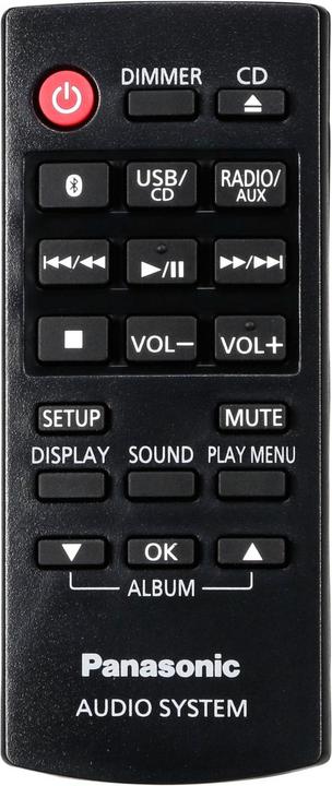 Actual product image Panasonic Sc-Hc304 (CD player, Bluetooth, 1x 20 W)