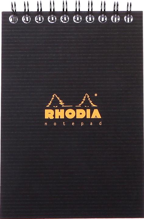 Actual product image Rhodia Notepad (A6, Checked)