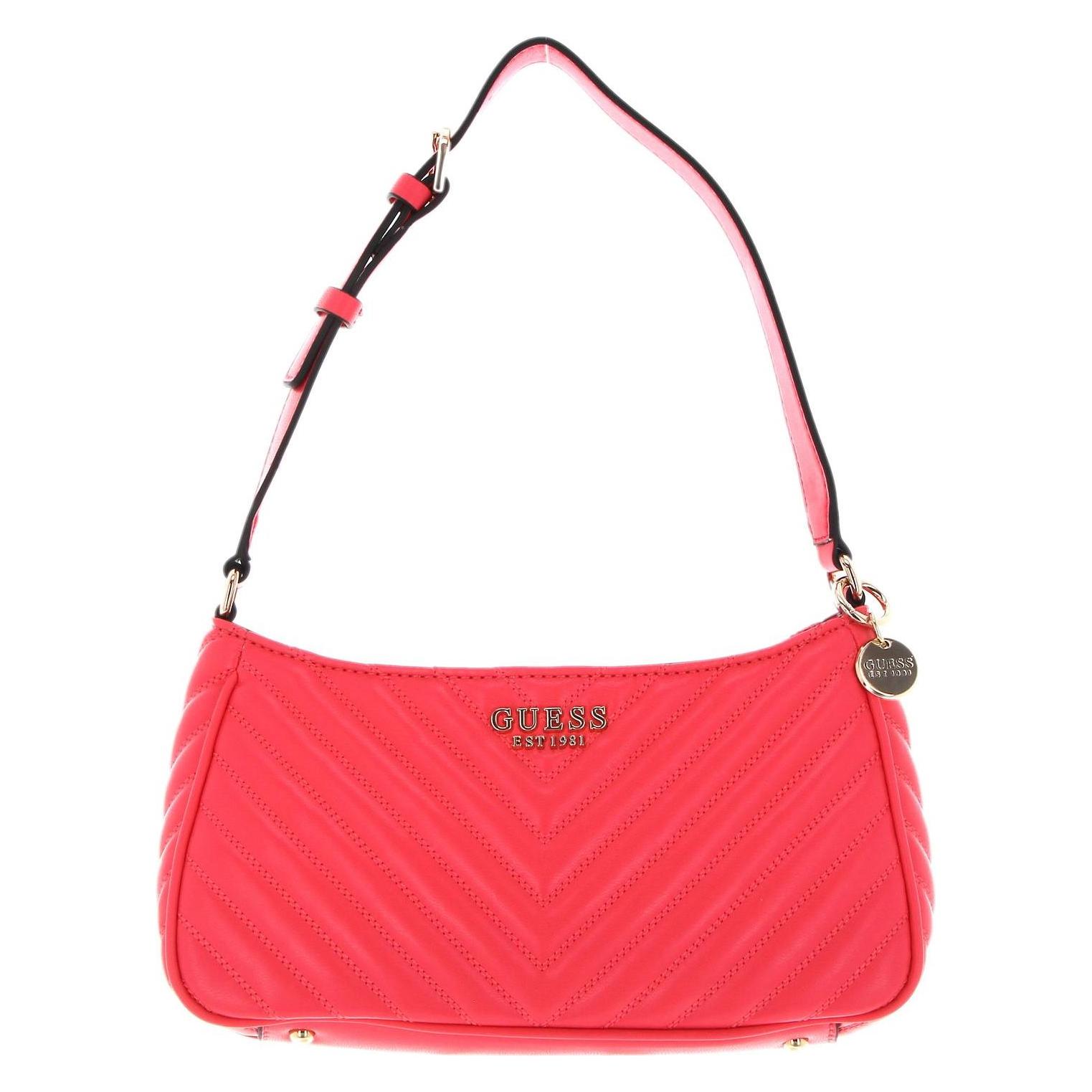 Guess, Damen, Handtasche, Leather Ariete Shoulderbag