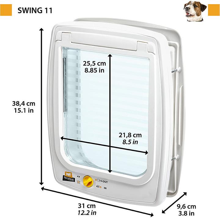 Produktbild Ferplast Swing 11 (Manuelle Katzenklappe)