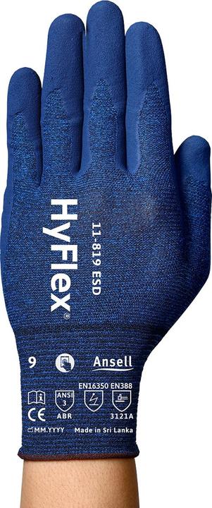 Ansell Strickhandschuh HyFlex® 11-819 ESD