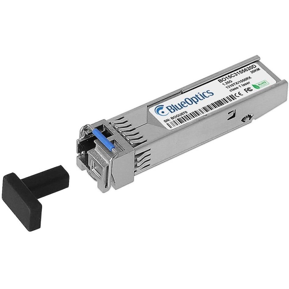 Thumbnail - BlueOptics Kompatibler Level One SFP-4310 BO15C3155620D SFP Transceiver, LC-Simplex, 1000BASE-BX-U, Singlemod, Transcei...