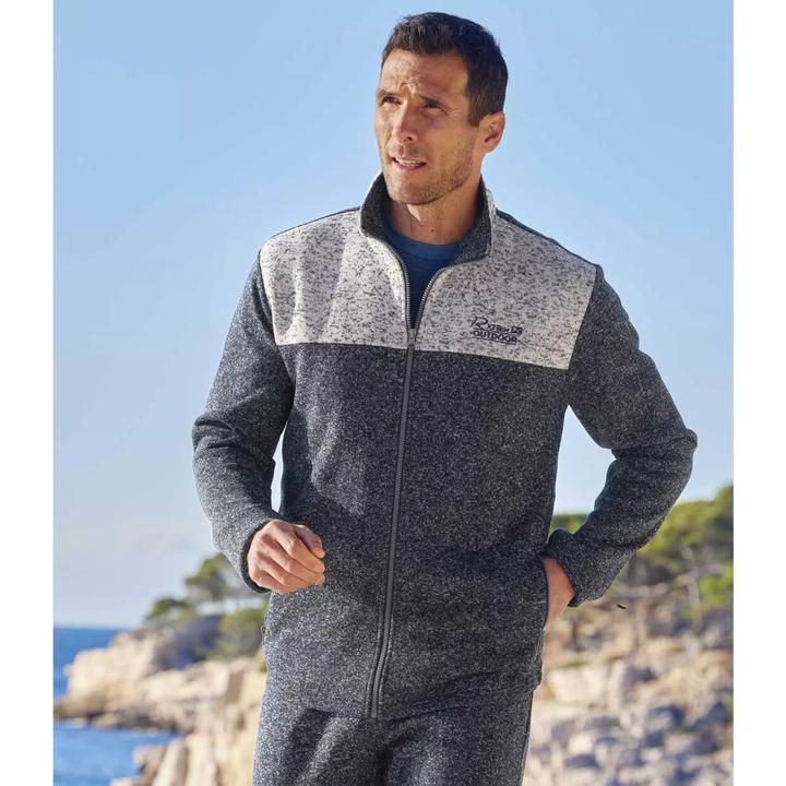 Produktbild Atlas For Men Trainingsjacke Spring Run aus Molton (XL)